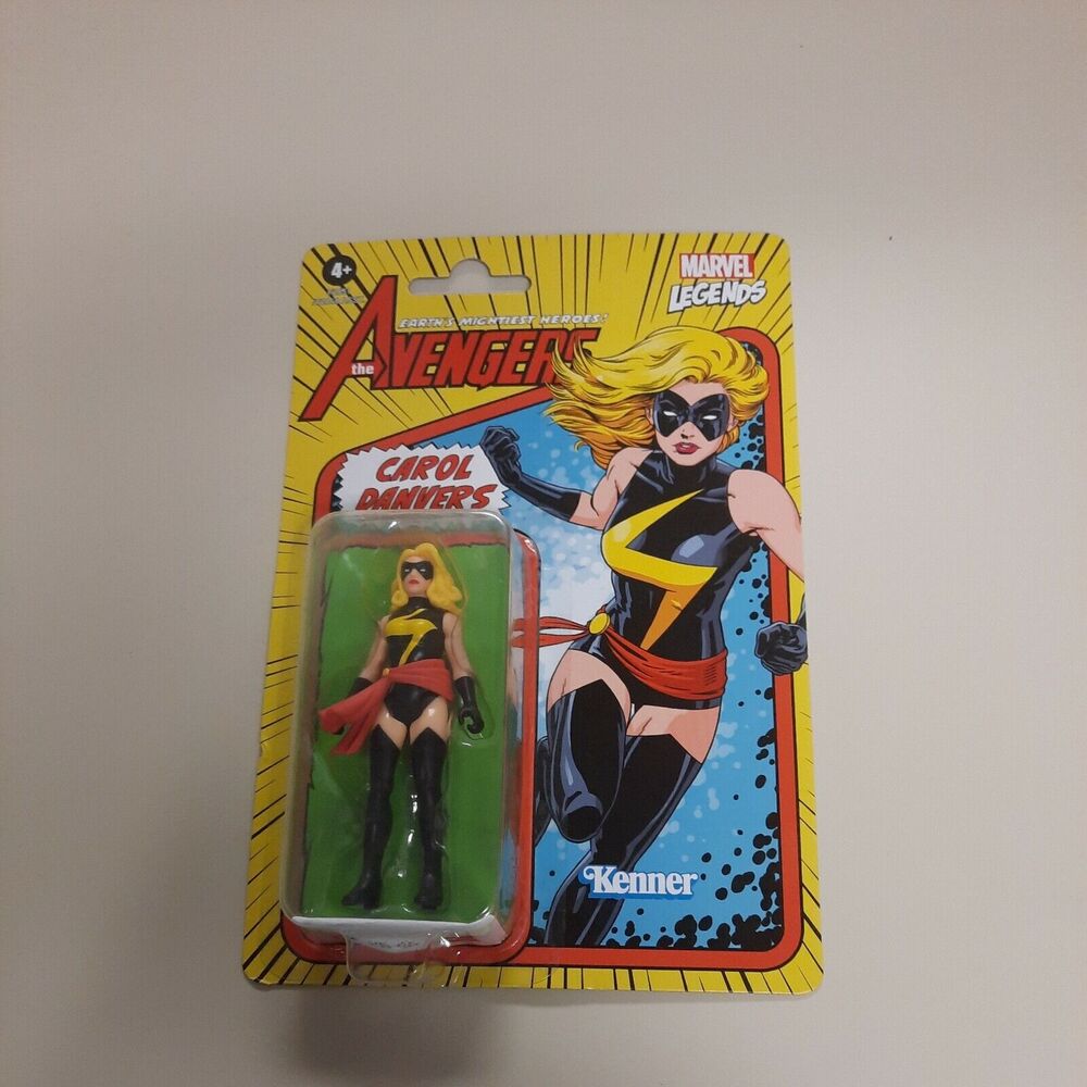 2021 Hasbro Marvel Legends Retro Carol Danvers Ms Marvel 3.75" Figure